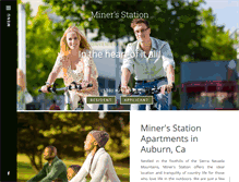 Tablet Screenshot of minersstationapts.com